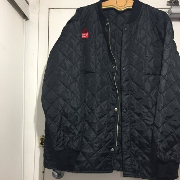 MAPLE LEAF WORKWEAR QUILTED NYLON JACKETS SIZE L - Picture 12 of 13